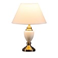Bailey Antique Brass & Cream Table Lamp