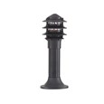 Searchlight Bollard Post Lamp - Black - Pagoda - 45Cm - Aluminium