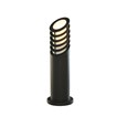 Searchlight Angled Bollard Post Lamp - Black - 45Cm - Aluminium - White Diffuser