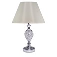 Hannah Table Lamp with Grey Shade