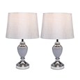 Bailey Table Lamps with Natural Linen Shade (Pair)