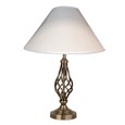 Kingswood Barley Twist Antique Brass Table Lamp