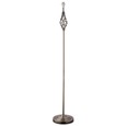 Queenswood Traditional Barley Twist Antique Brass Floor Lamp - Base Only