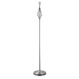 Queenswood Satin Silver Floor Lamp - Base Only