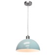 Dome Modern Suspension Ceiling Pendant Light - Blue