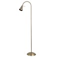 Flexi Floor Lamp - Antique Brass - Complete with LED Bulb