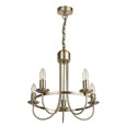 Islington Antique Brass 5 Light Ceiling Light Pendant Fitting