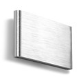 Slimline Brushed Aluminium 5watt Integrated LED Wall light