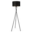 Modena Black Tripod Floor Lamp