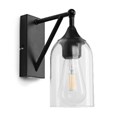 IGAL Black Unswitched Wall Light