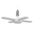 Deformable Garage Light with 4 Adjustable Panels 30W ES/E27 LED Panel Bulb