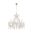 Searchlight Marie Therese Tiered 18 Light Chandelier - Crystal - Brass