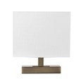 Bloq Antique Rectangle with Ivory Shade