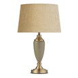 Bailey Large Sage Green Table Lamp with Beige Lined Shade