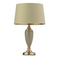Bailey Large Sage Green Table Lamp with Green/Gold Lined Shade