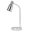 Clarity Satin Silver Reading Lamp