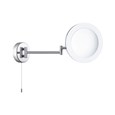 Searchlight Bathroom Shaving Mirror - Adjustable - Magnification - Chrome - Ip44