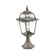 Searchlight New Orleans Small Outdoor Post Lamp - Black & Gold