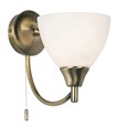 Endon Alton Wall Light - Antique Brass
