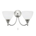 Endon Alton Wall Light - 2 Light - Satin Nickel