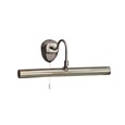 Searchlight Pull Cord Picture Light - Antique Brass - Adjustable Knuckle Joint