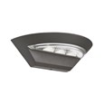 Searchlight Outdoor Led Semi-Cricle Wall Light - Dark Grey - Ip44