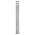 Searchlight Led Outdoor Post Light - Satin Silver - Oval - 90Cm