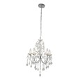 Endon Tabitha Pendant Light - Clear Crystal Glass & Chrome - 5 Light