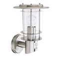 Searchlight Outdoor & Porch Wall Light - Stainless Steel - Motion Sensor