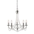 Searchlight Maypole 5 Light Ceiling Fitting - Satin Silver