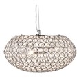 Searchlight Chantilly Ceiling Pendant 3 Light - Chrome - Crystal Buttons Inserts