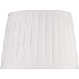 Queenswood Ivory Pleat Floor Lamp Shade - 45cm - Replacement Shade - Shade Only