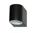Searchlight Outdoor & Porch Wall Downlight - Black - Ip44