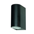 Searchlight Outdoor & Porch Wall Up & Downlight - Black - IP44