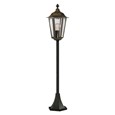 Searchlight Alex Traditional Outdoor Post Lamp - 1 Light - Black
