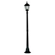 Searchlight Alex Traditional Outdoor Post Lamp - 1 Light - Black