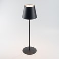 Elipta Rechargeable Battery Outdoor LED Table Lamp - Black