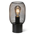 Ringtown Modern Black Wire Mesh Industrial Style Table Lamp