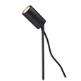 Elipta Compact Spike Spotlight - Black - 240v GU10