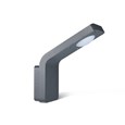 Insika Modern LED Outdoor Wall Light - Graphite Grey - Warm White