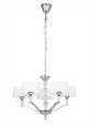 Endon Fiennes Polished Nickel Semi Flush Ceiling Fitting - 5 Light