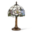 Lily Small Tiffany Style Stained Glass Traditional Table Lamp