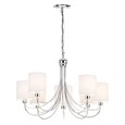 Endon Phantom Ceiling Pendant Light - Chrome - 7 Light