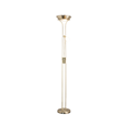 Mother and Child Floor Lamp - Antique Brass - Complete With LED Bulbs