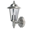 Endon Klien Uplight Outdoor Wall Light - Polished Stainless Steel - IP44