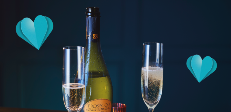 Valentine Drinks Banner