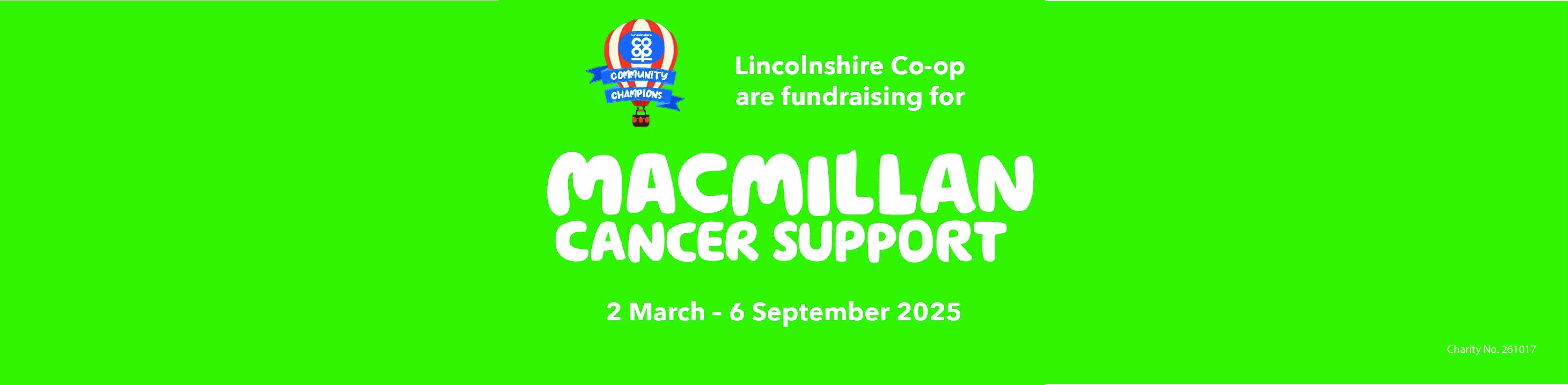 Community Champions banner