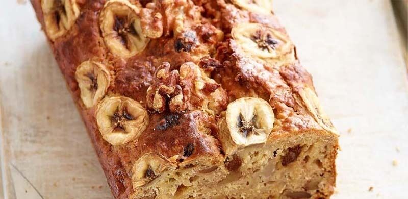 Breakfast banana bread slider