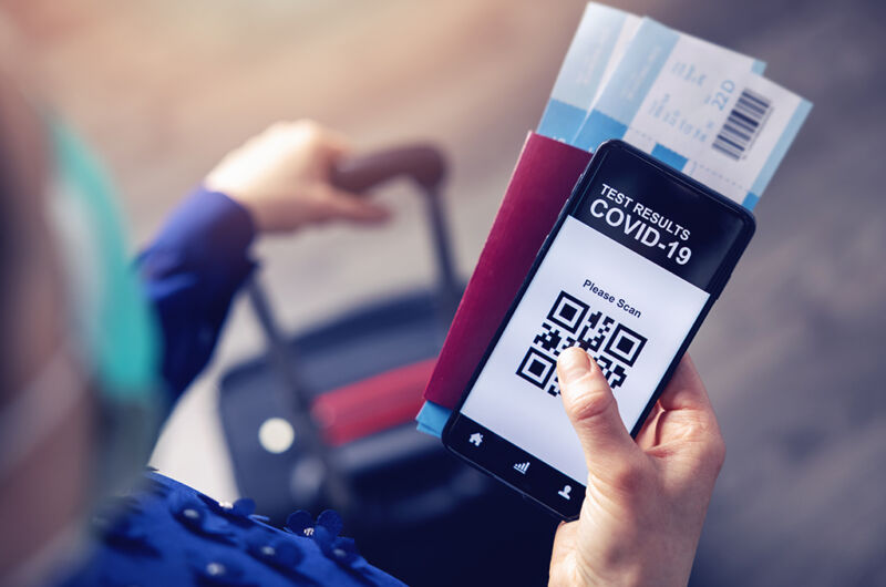Covid travel advice updated slider