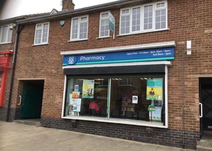 Eastfield Pharmacy, Scarborough Lincolnshire Coop